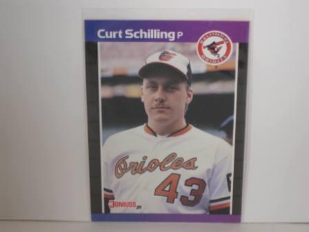 Curt Schilling RC #635 1989 Donruss Baseball Card